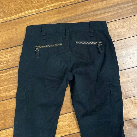 Ralph Lauren Black Cargo Pants Jeans size 4 - Picture 7 of 8